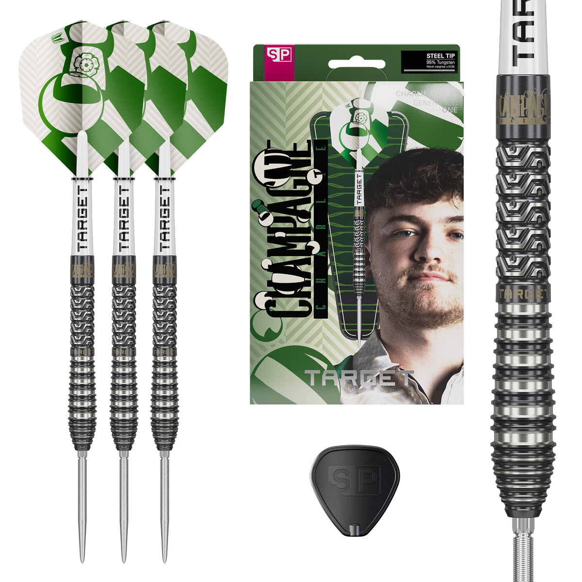 Target Charlie Manby 95% Steel Tip Darts 2026