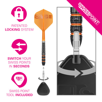 Target Raymond Van Barneveld 95K SP Steel Tip Darts 2026