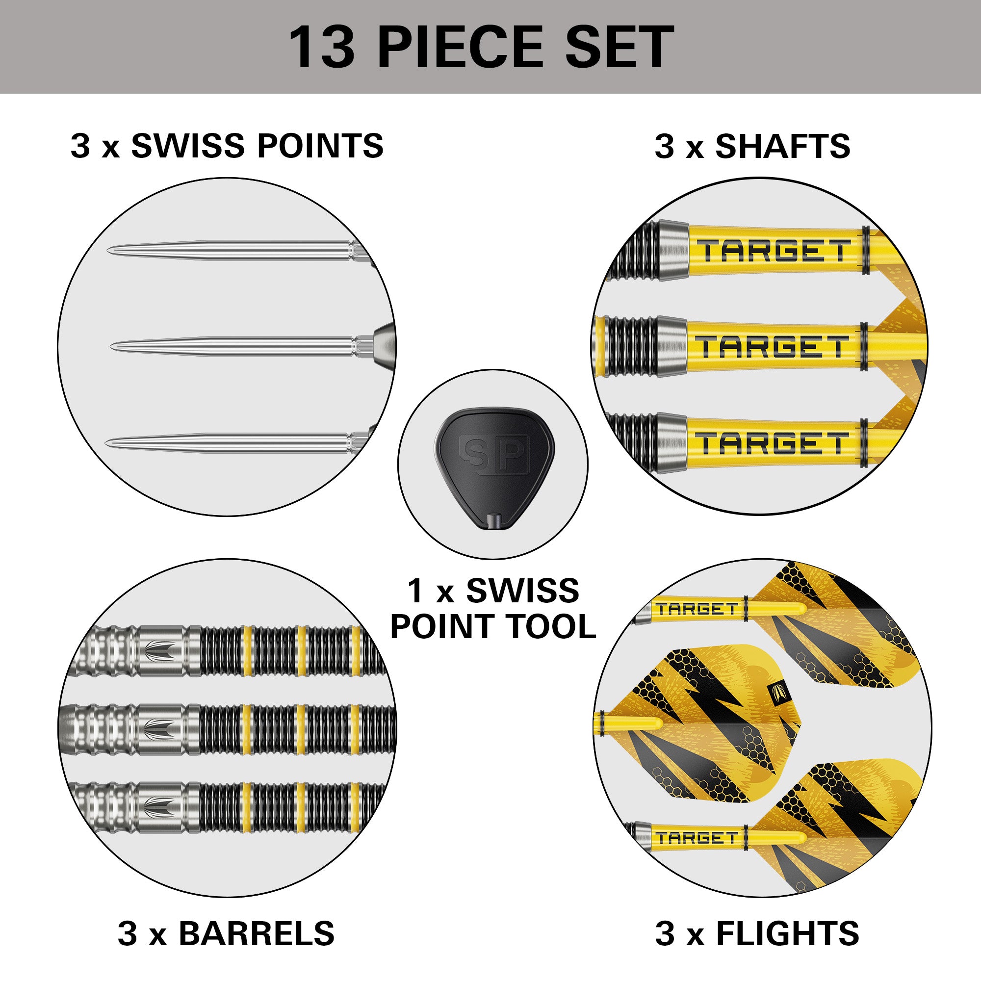 Target Buzz 90% SP02 Steel Tip Dart 2026