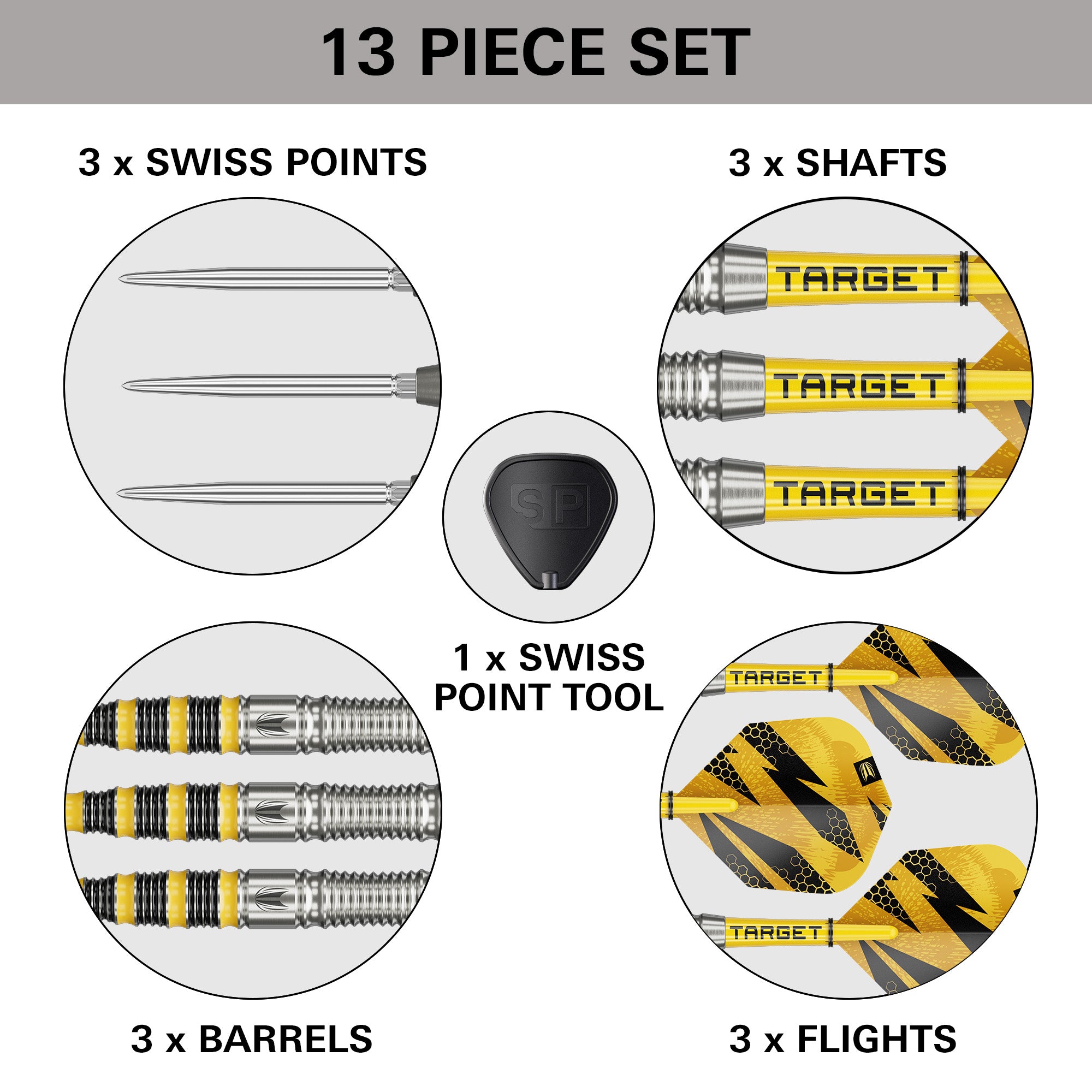 Target Buzz 90% SP03 Steel Tip Dart 2026