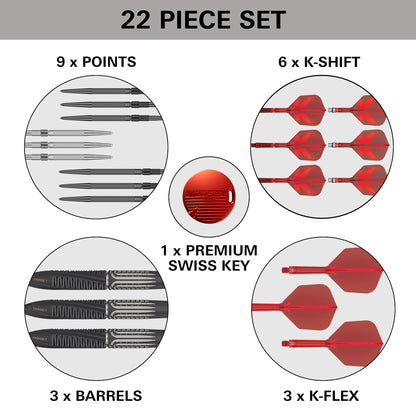 Target Shift  90% SP Steel Tip Darts 2026