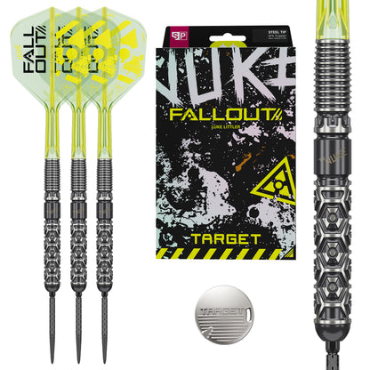 Target Luke Littler Fallout 90% SP Steel Tip Darts 2026