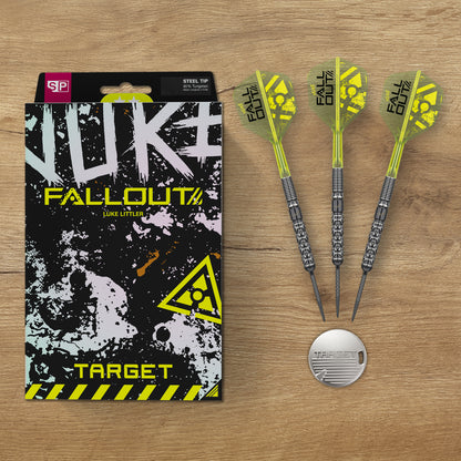 Target Luke Littler Fallout 90% SP Steel Tip Darts 2026