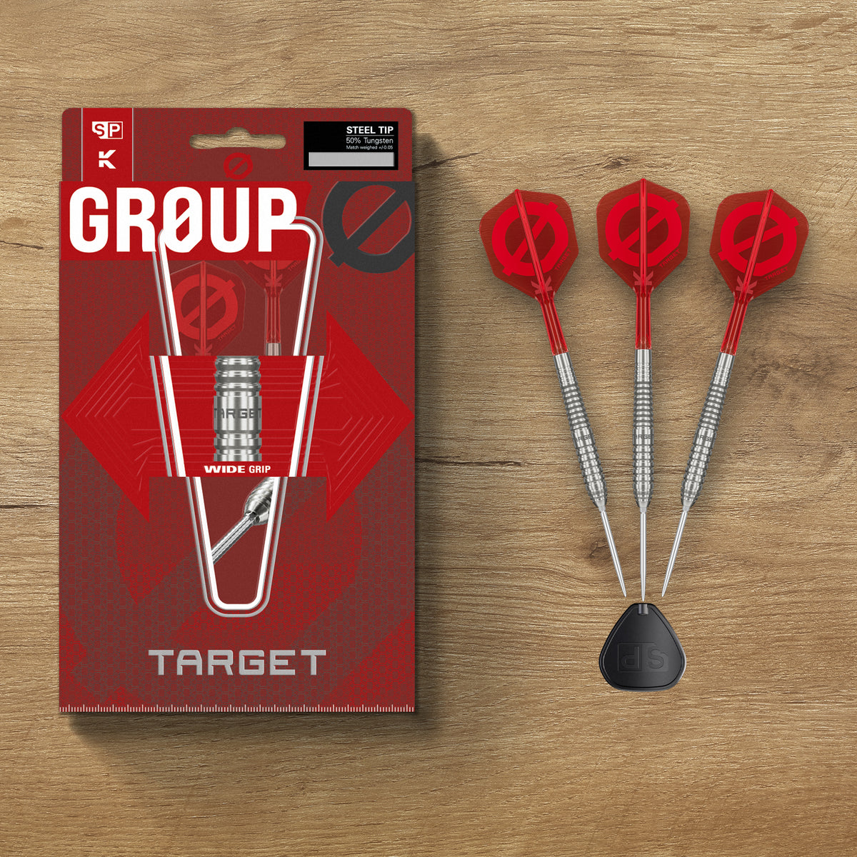 Target Group Ø 50% 01 Steel Tip Darts 2026