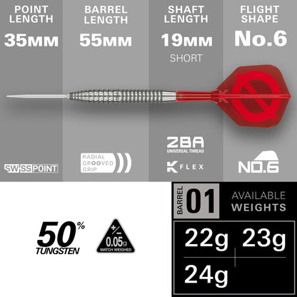Target Group Ø 50% 02 Steel Tip Darts 2026