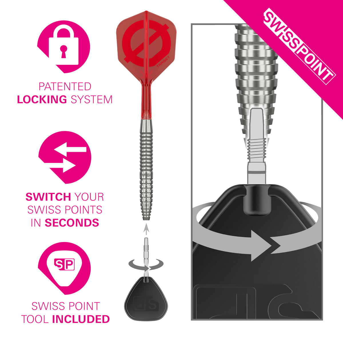 Target Group Ø 50% 02 Steel Tip Darts 2026