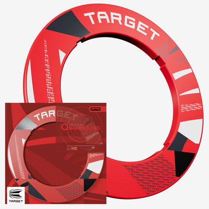 Target Red Patterned Notched Surround 2026