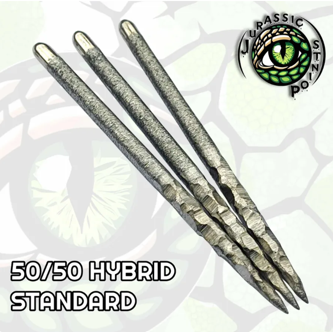 Jurassic Points 50/50 Hybrid Standard/Screw In Points