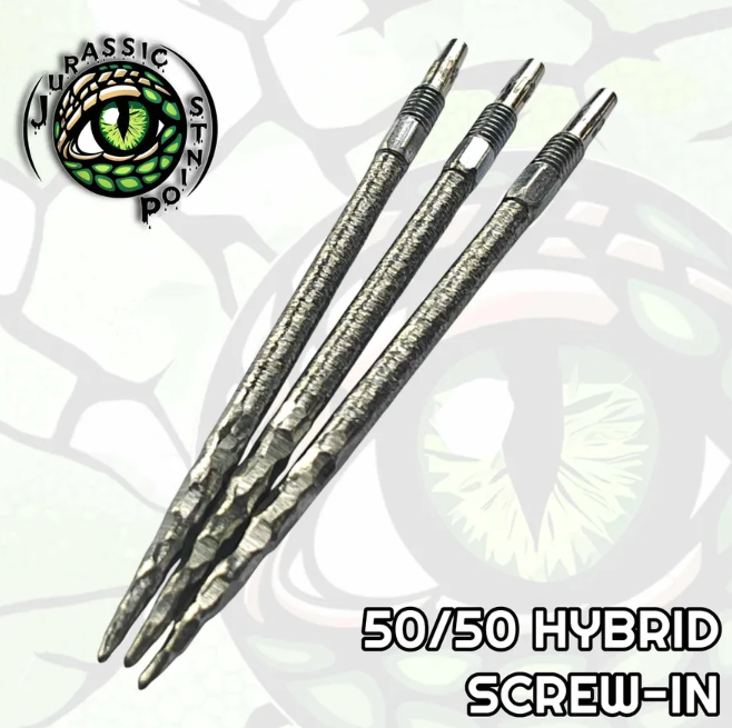 Jurassic Points 50/50 Hybrid Standard/Screw In Points