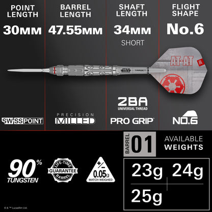 Target | STAR WARS AT-AT 90% SP Steel Tip Darts