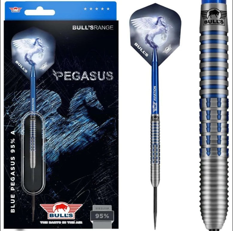 Bull's NL Blue Pegasus A 95% Steel Tip Darts