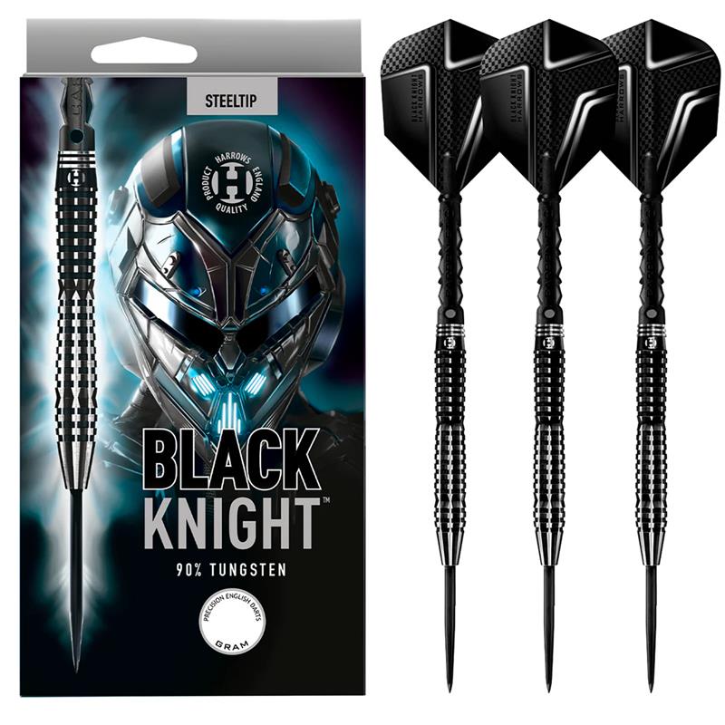 Harrows Black Knight 90% Tungsten Steel Tip Darts