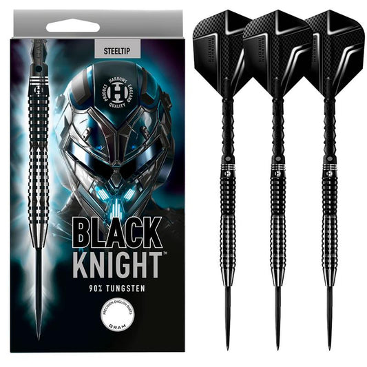 Harrows Black Knight 90% Tungsten Steel Tip Darts