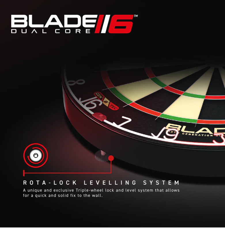 Winmau Blade 6 Dual Core Dartboard