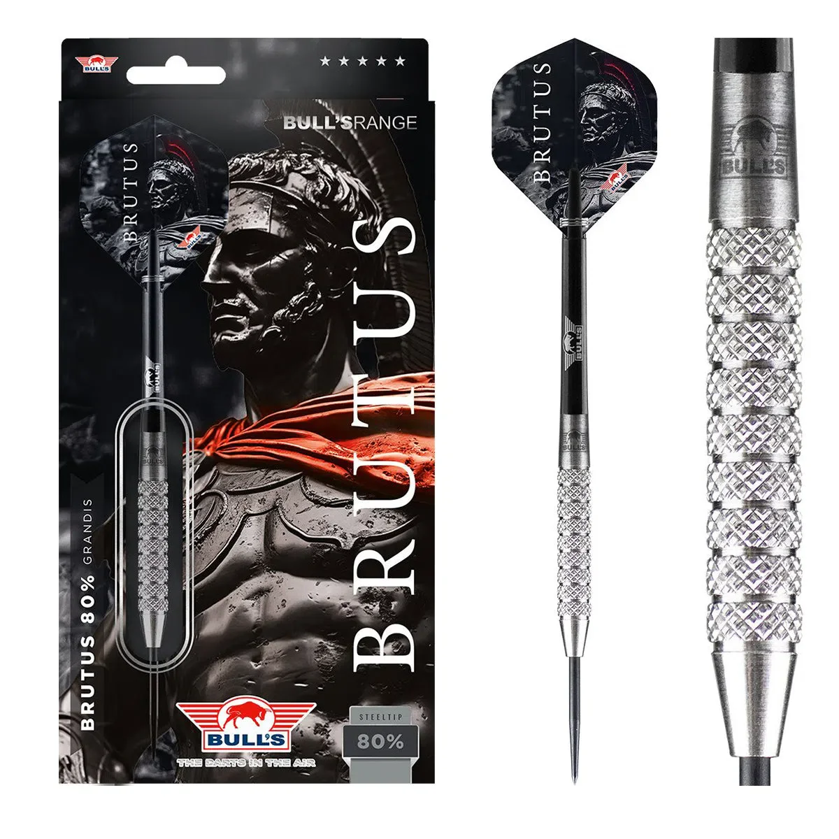 Bulls NL Brutus Grandis 80% Tungsten Steel Tip Darts
