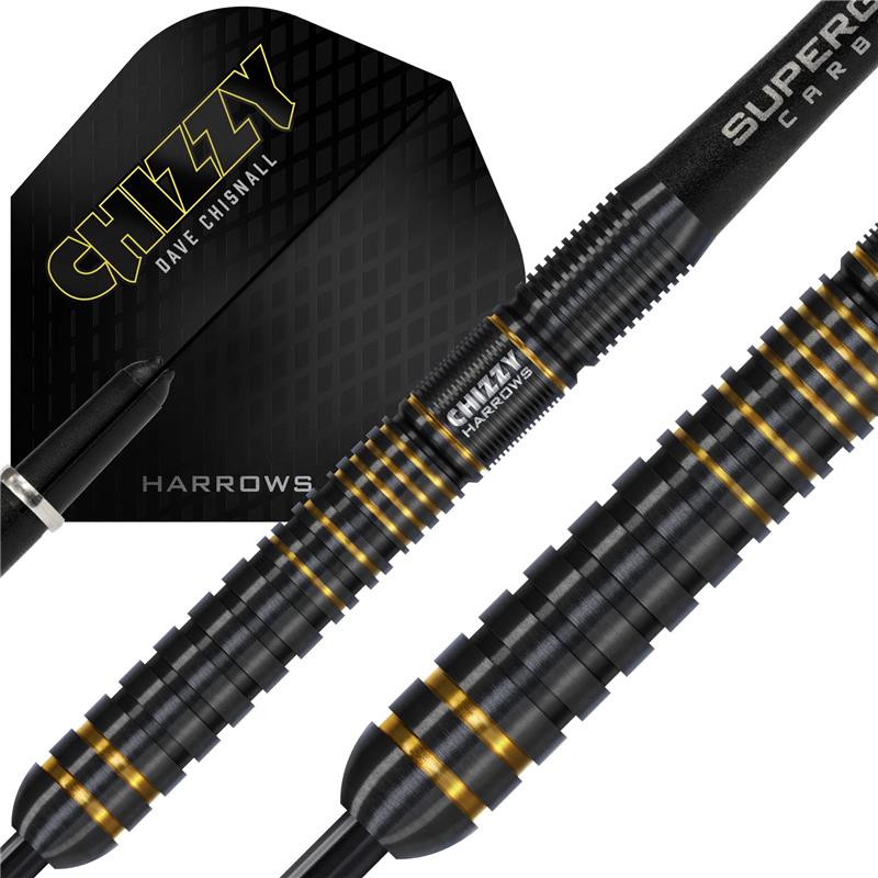 Harrows Dave Chisnall Chizzy Series 3 90% Tungsten Steel Tip Darts