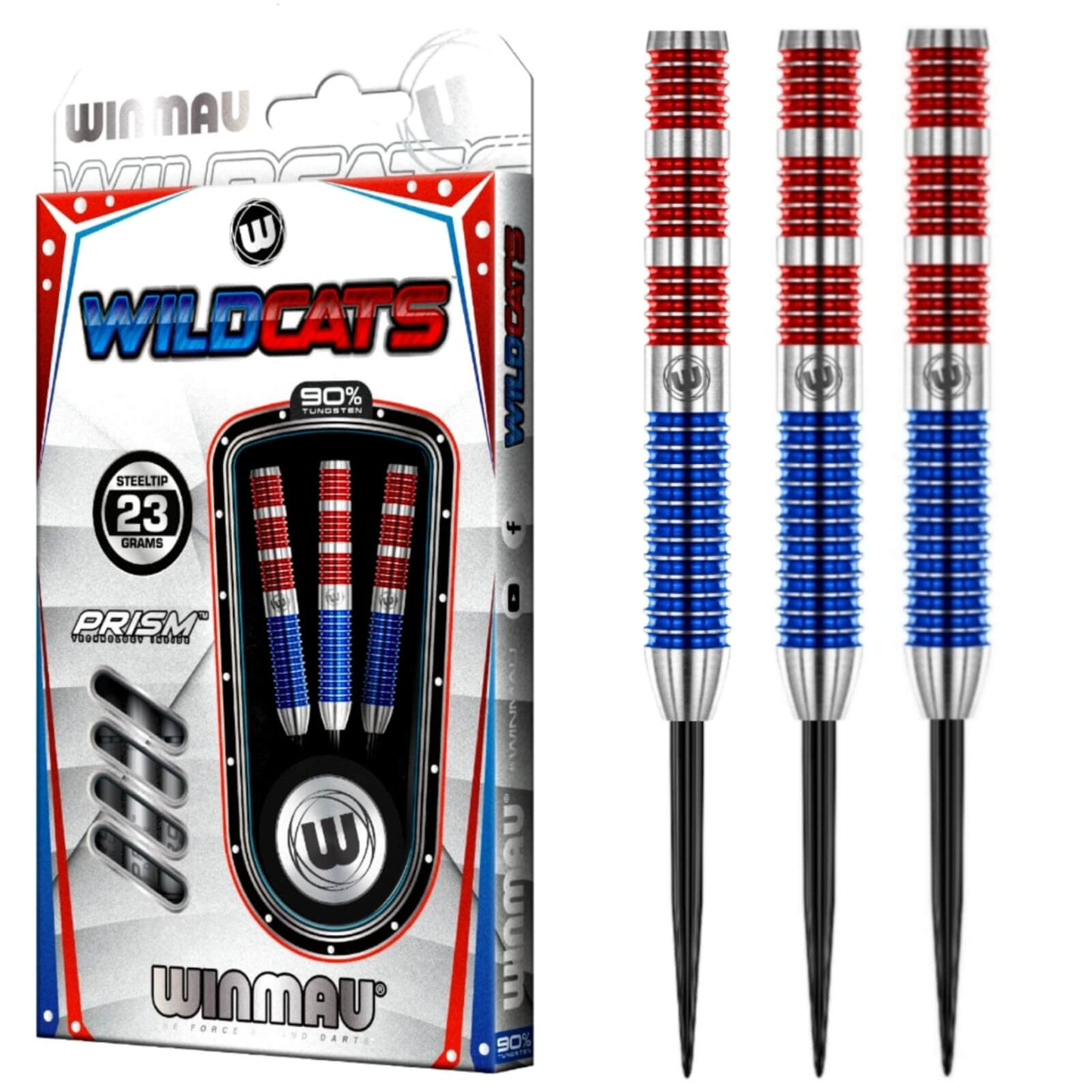 Winmau Wildcats 90% Tungsten Steel Tip Darts