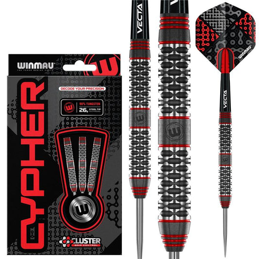 Winmau Cypher 90% Tungsten Steel Tip Darts