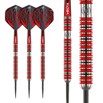 Winmau Diablo 90% Tungsten Steel Tip Darts - Straight Barrel