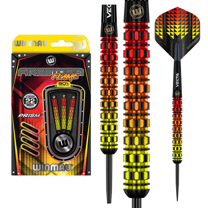 Winmau Firestorm Flame Tapered 90% Tungsten Steel Tip Darts