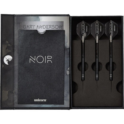 Unicorn Gary Anderson Noir Phase 6 90% Tungsten Steel Tip Darts