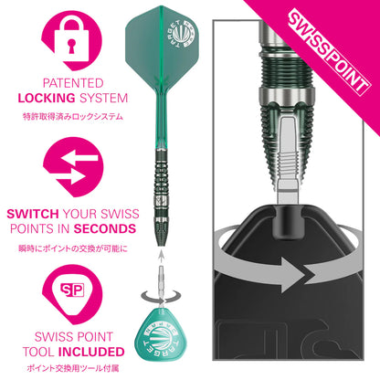 Target Japan Prime Series PW G3 SP Steel Tip Darts