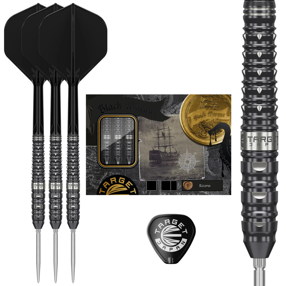 Target Japan Black Marque Eclipse SP Steel Tip Darts