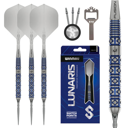 Winmau Lunaris Parallel 90% Tungsten Darts (SP)