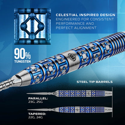 Winmau Lunaris Parallel 90% Tungsten Darts (SP)