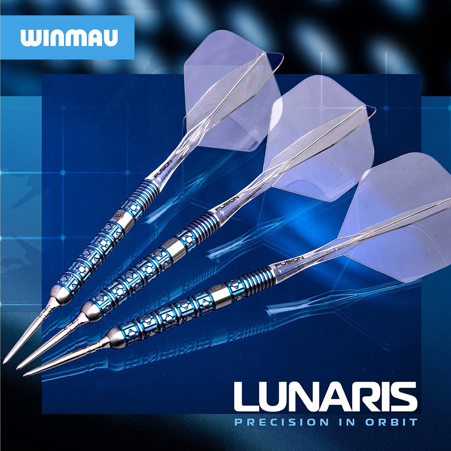 Winmau Lunaris Parallel 90% Tungsten Darts (SP)