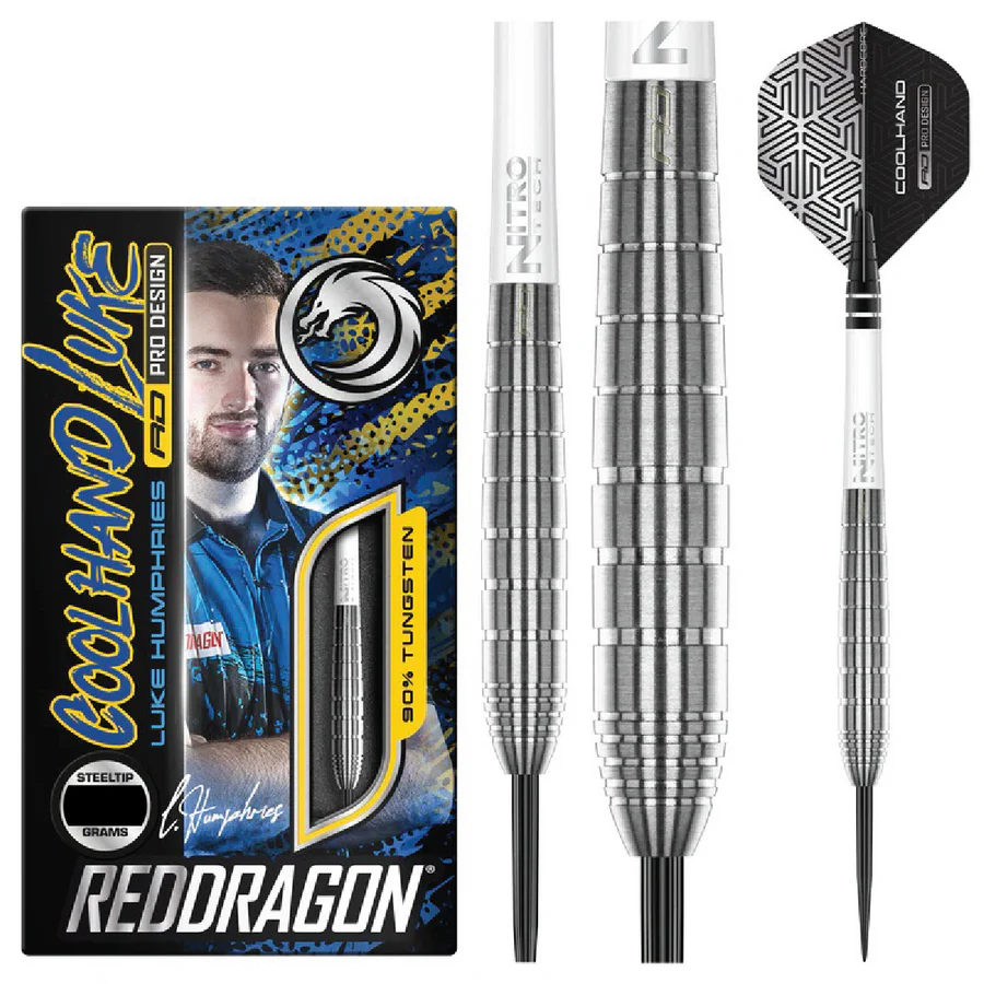 Red Dragon Luke Humphries TX1 90% Steel Tip Darts