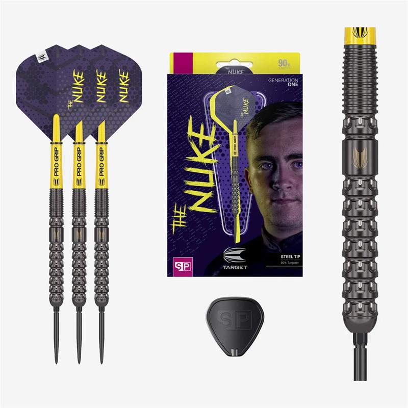 Target Luke Littler 90% Tungsten Swiss Point Steel Tip Darts
