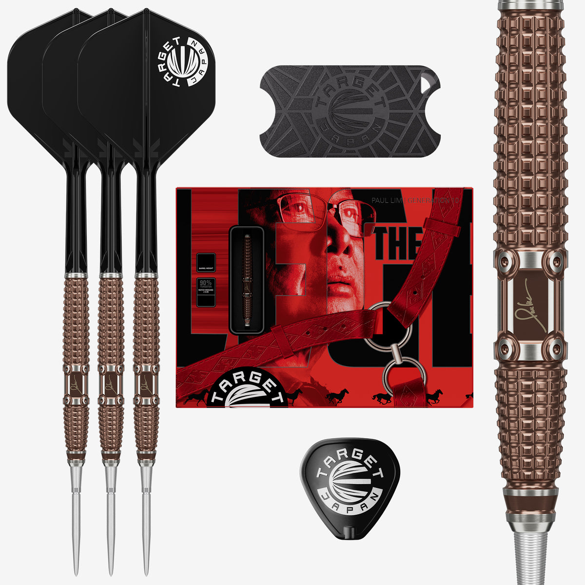 Target Japan Paul Lim The Legend Gen10 90% SP Steel Tip Darts