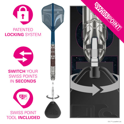 Target | STAR WARS Mandalorian 95% SP Steel Tip Darts