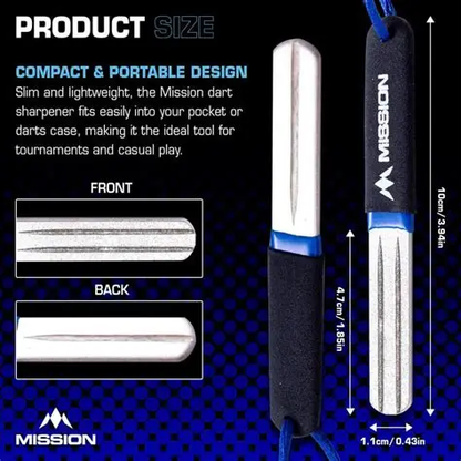 Mission Diamond Point Sharpener
