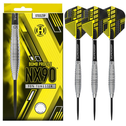 Harrows NX90 Bomb 90% Tungsten Steel Tip Darts