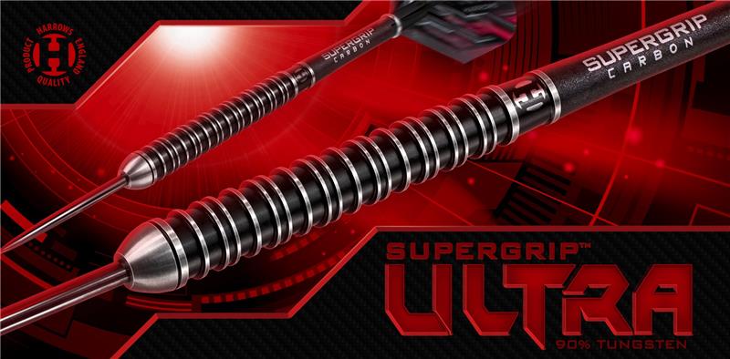 Harrows Supergrip Ultra 90% Tungsten Steel Tip Darts