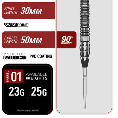 Target Japan Pyro Gen12 90% SP Steel Tip Darts