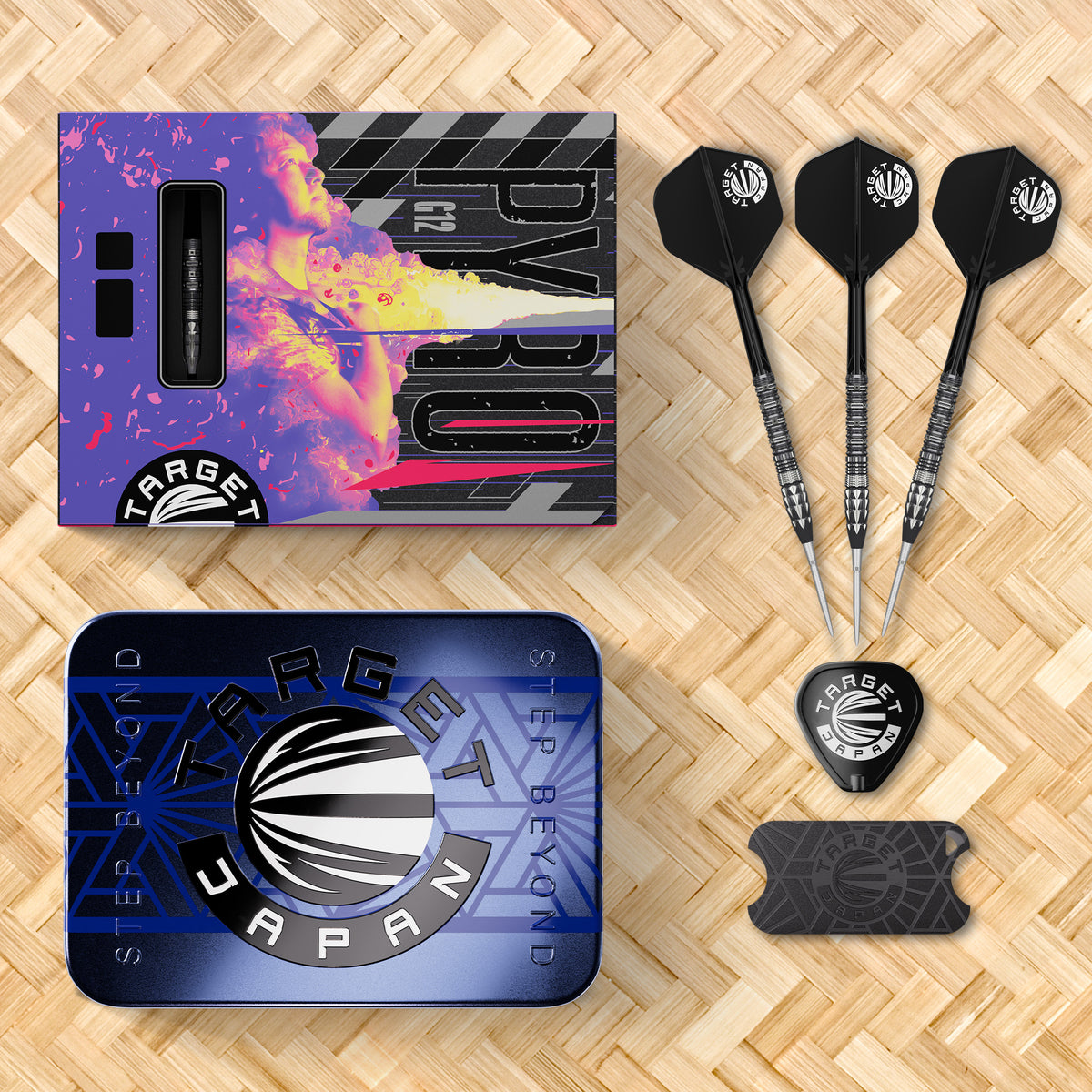 Target Japan Pyro Gen12 90% SP Steel Tip Darts