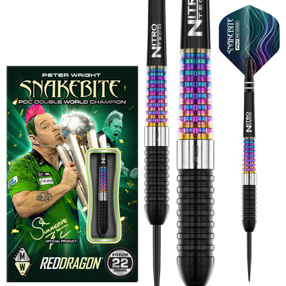 Red Dragon Peter Wright Corra 90% Steel Tip Darts