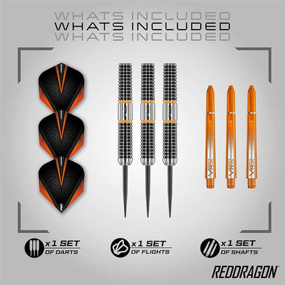 Red Dragon Amberjack 18 90% Steel Tip Darts