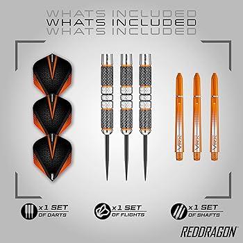 Red Dragon Amberjack 2 90% Steel Tip Darts
