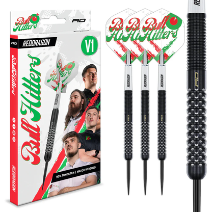 Red Dragon Bullhitters V1 90% Steel Tip Darts
