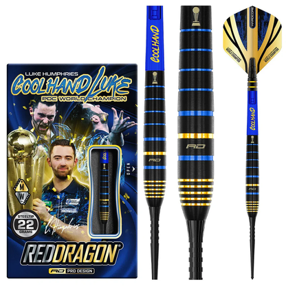 Red Dragon Luke Humphries TX4 Avenger 90% Steel Tip Darts