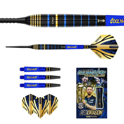 Red Dragon Luke Humphries TX4 Avenger 90% Steel Tip Darts