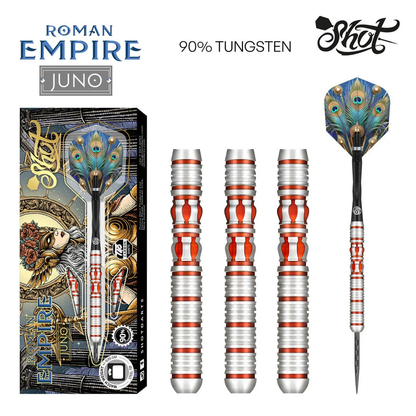 Shot Roman Empire Juno 90% Tungsten Steel Tip Darts