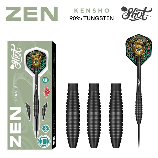 Shot Zen Kensho 90% Tungsten Darts