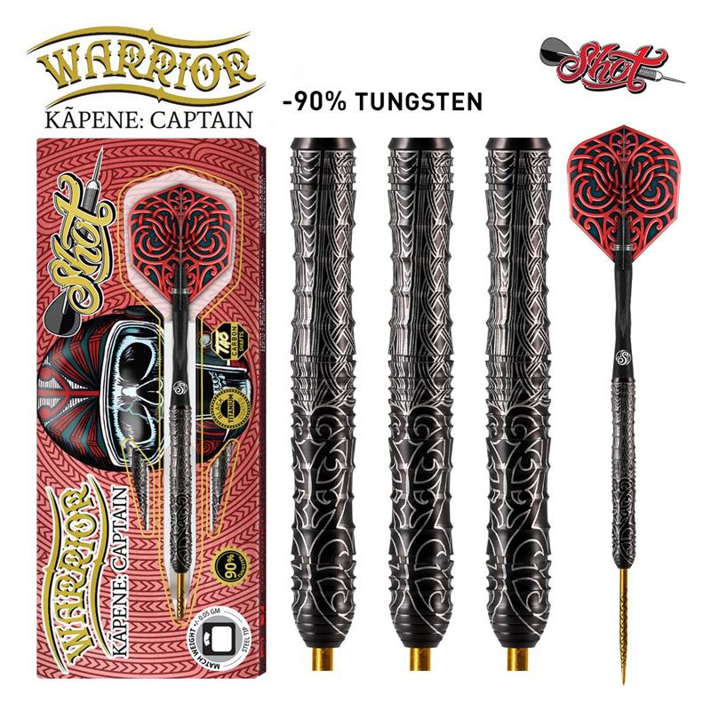 Shot Warrior Kapene 90% Tungsten Steel Tip Darts