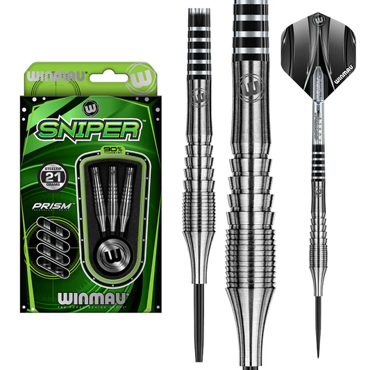Winmau Sniper 01 90% Tungsten Steel Tip Darts