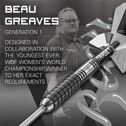 Target Beau Greaves G1 90% Tungsten Steel Tip Darts
